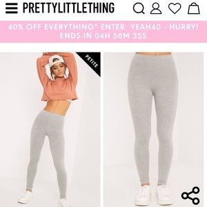 Basic grey leggings